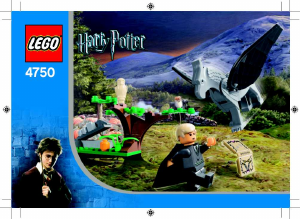 Handleiding Lego set 4750 Harry Potter Draco's ontmoeting met scheurbek