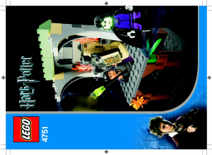 Bedienungsanleitung Lego set 4751 Harry Potter Harry mit dem karte des rumtreibers