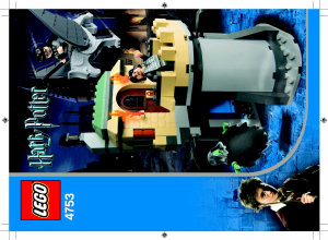 Bruksanvisning Lego set 4753 Harry Potter Sirius Black flykten