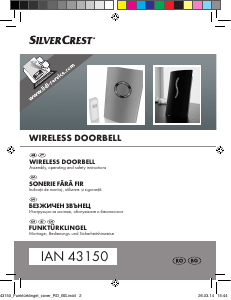Manual SilverCrest IAN 43150 Soneria