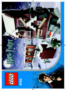 Manual de uso Lego set 4756 Harry Potter La casa de los gritos