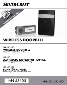 Manual SilverCrest IAN 53605 Doorbell