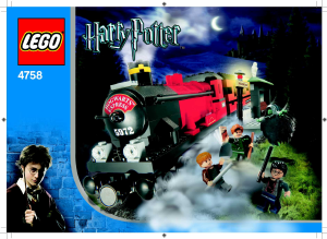 Handleiding Lego set 4758 Harry Potter Zwijnsteinexpress