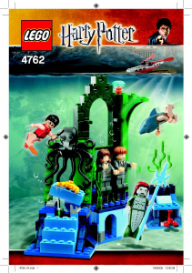 Bruksanvisning Lego set 4762 Harry Potter Räddning från Merpeople