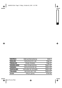 Bedienungsanleitung Bauknecht GCIS 6321-BR Geschirrspüler