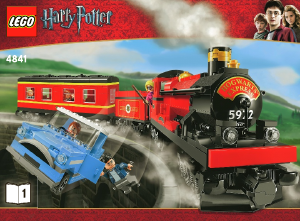 Bruksanvisning Lego set 4841 Harry Potter Hogwartsexpressen