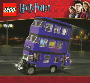 Bedienungsanleitung Lego set 4866 Harry Potter Der Fahrende Ritter