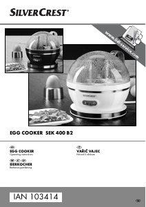Manuál SilverCrest IAN 103414 Vařič vajec