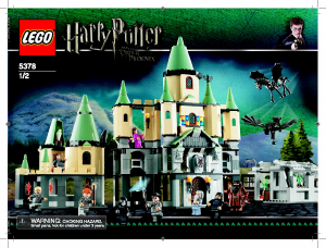 Handleiding Lego set 5378 Harry Potter Kasteel zweinstein