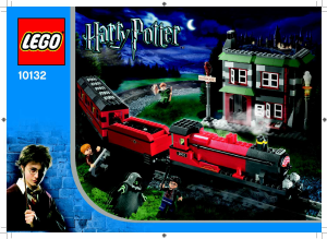 Manual Lego set 10132 Harry Potter Motorized Hogwarts express