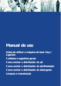 Manual Bauknecht GSF 5369 ETW-WS Máquina de lavar louça