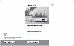 Manual SilverCrest IAN 296986 Fierbator de oua