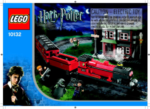 Manual de uso Lego set 65524 Harry Potter Expreso de Hogwarts motorizado