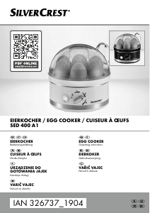 Manual SilverCrest IAN 326737 Egg Cooker