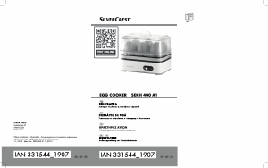 Manual SilverCrest IAN 331544 Fierbator de oua