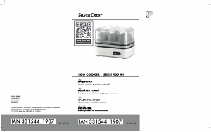 Εγχειρίδιο SilverCrest IAN 331544 Βραστήρας αυγών
