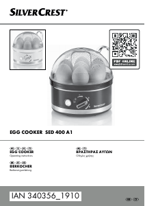 Manual SilverCrest IAN 340356 Egg Cooker