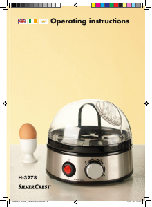 Manual SilverCrest IAN 46551 Egg Cooker