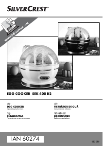 Manual SilverCrest IAN 60274 Fierbator de oua