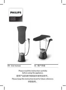 Manual Philips GC629 Garment Steamer
