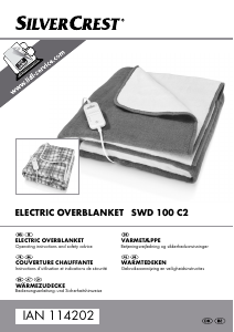 Handleiding SilverCrest IAN 114202 Elektrische deken