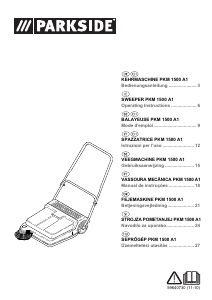 Manual Parkside PKM 1500 A1 Sweeper