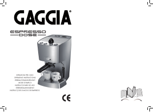 Mode d’emploi Gaggia RI8153 Espresso Dose Machine à expresso