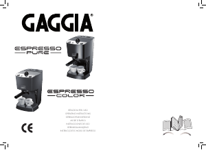 Handleiding Gaggia RI8154 Espresso Pure Espresso-apparaat