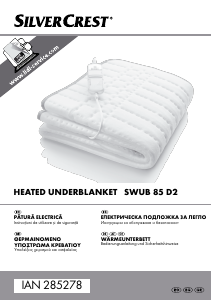 Наръчник SilverCrest IAN 285278 Електрическо одеяло