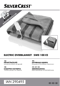Εγχειρίδιο SilverCrest IAN 290495 Ηλεκτρική κουβέρτα