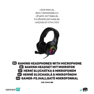 Manual Connect IT CHP-5600-BK Headset