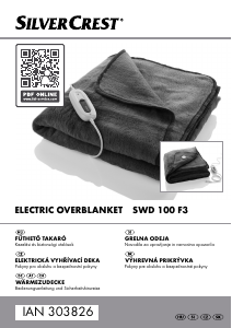 Használati útmutató SilverCrest IAN 303826 Elektromos takaró