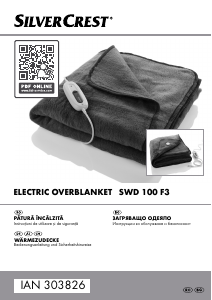 Наръчник SilverCrest IAN 303826 Електрическо одеяло