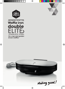 Manual OBH Nordica 6966 Double Elite Waffle Maker