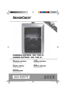 Manual de uso SilverCrest IAN 90979 Chimenea electrica