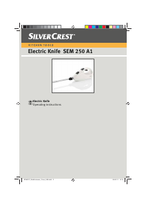 Manual SilverCrest IAN 66727 Electric Knife