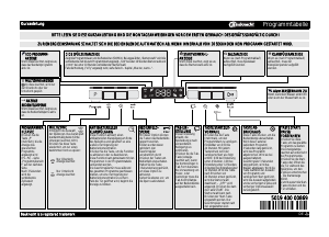 Bedienungsanleitung Bauknecht GSF 81308 A++ WS Geschirrspüler