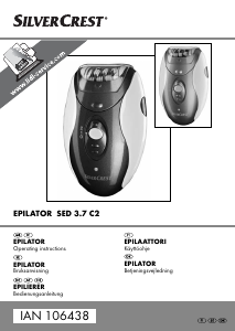 Brugsanvisning SilverCrest IAN 106438 Epilator