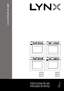 Manual Lynx 4HF411 Forno