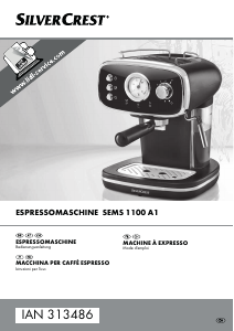 Manuale SilverCrest IAN 313486 Macchina per espresso
