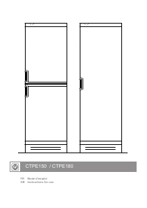 Manual La Sommelière CTPE180 Wine Cabinet