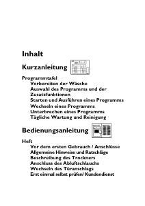 Bedienungsanleitung Bauknecht TRAS 6120/1 Trockner