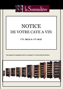 Mode d’emploi La Sommelière CTV 60.2Z Cave à vin