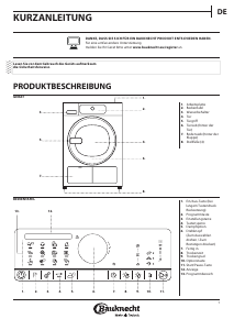 Bedienungsanleitung Bauknecht TRPC 74510 Trockner