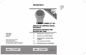 Manual SilverCrest IAN 275997 Sistema de depilação facial