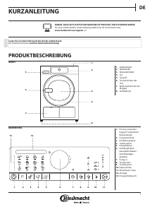 Bedienungsanleitung Bauknecht TK Star 87 EX Trockner