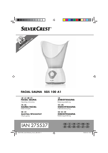 Kullanım kılavuzu SilverCrest IAN 275537 Yüz sauna