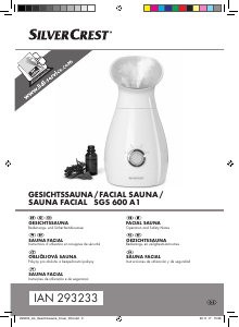 Manual de uso SilverCrest IAN 293233 Sauna facial