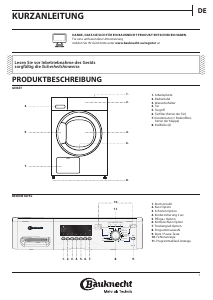 Bedienungsanleitung Bauknecht TR EcoStar 82B Di Trockner