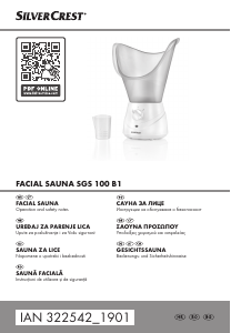 Manual SilverCrest IAN 322542 Sauna faciala